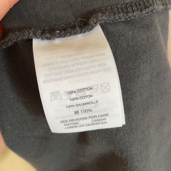 Madewell Easy Crop Tee in Onyx - Picture 5 of 5